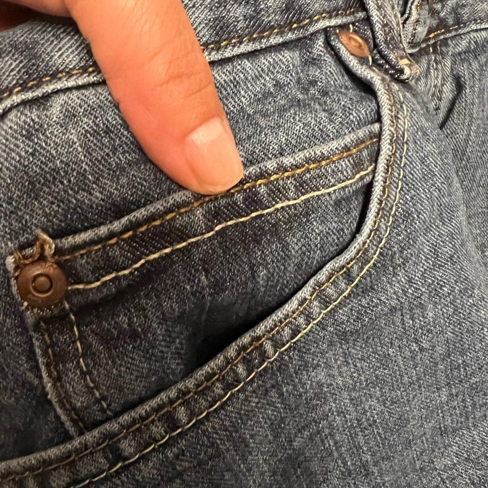 Lee Mens Jeans Size 36/32 Blue Denim Cotton Straight Leg In Perfect Uses Cond - Picture 5 of 8